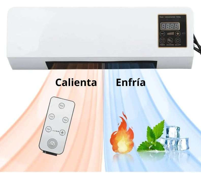 Climamax- Aire Acondicionado Inteligente 2 en 1 – Frío y Calor