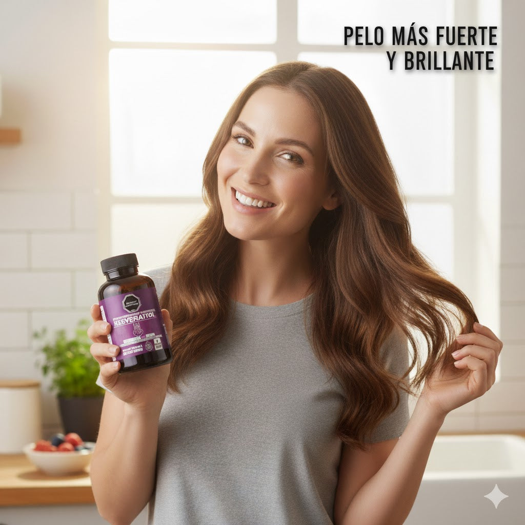 🍇 Resveratrol Gummies Vi King + Colágeno | Belleza y Vitalidad en 1 Solo Paso