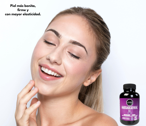 🍇 Resveratrol Gummies Vi King + Colágeno | Belleza y Vitalidad en 1 Solo Paso