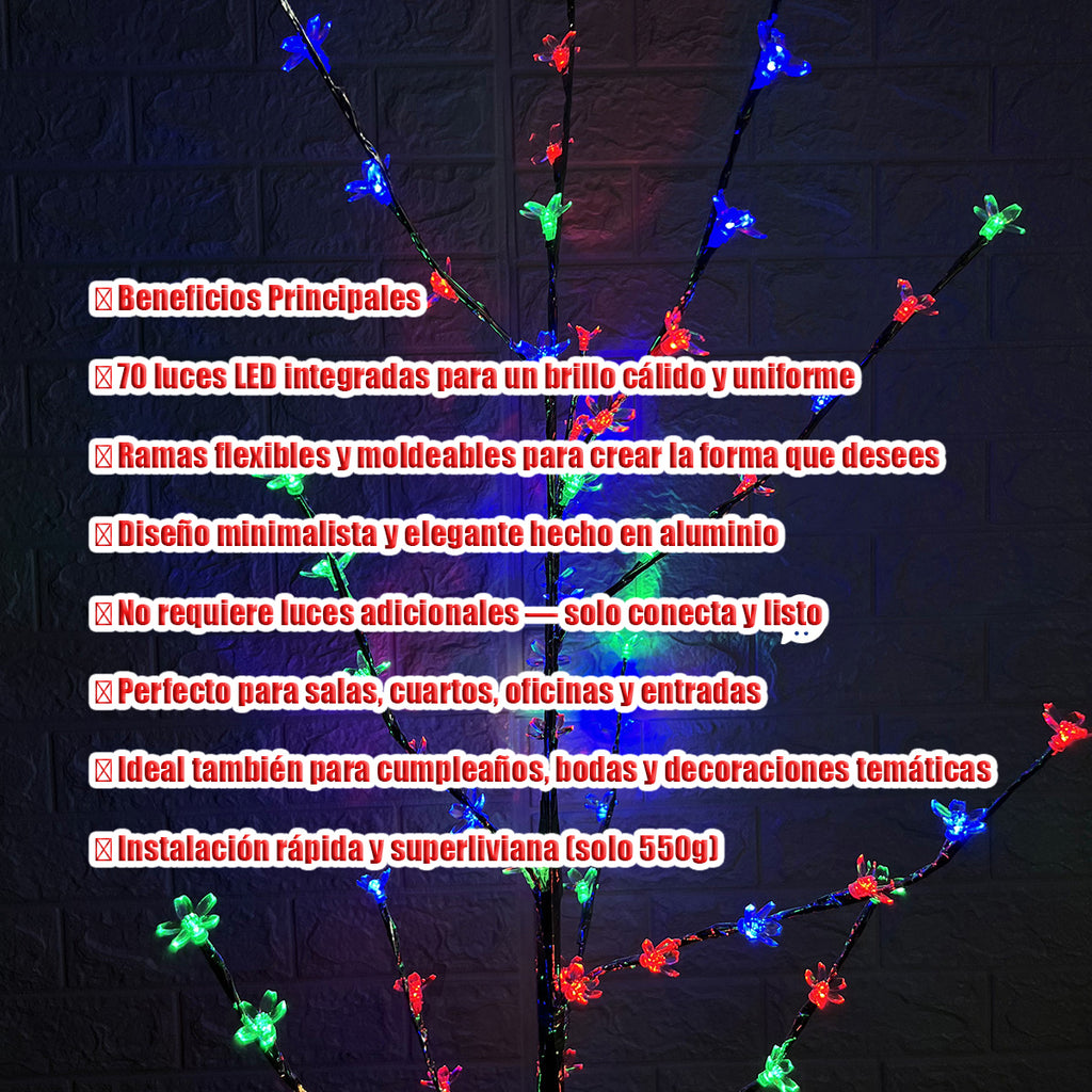 🎄 Árbol de Navidad LED – ¡Elegancia, Minimalismo y Magia en un Solo Producto!