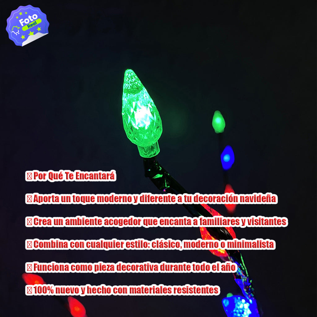 🎄 Árbol de Navidad LED – ¡Elegancia, Minimalismo y Magia en un Solo Producto!