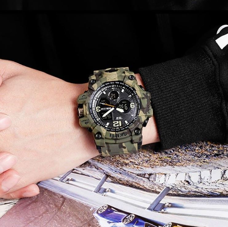 Reloj táctico SKMEI 1155: Supervivencia total en cualquier situación