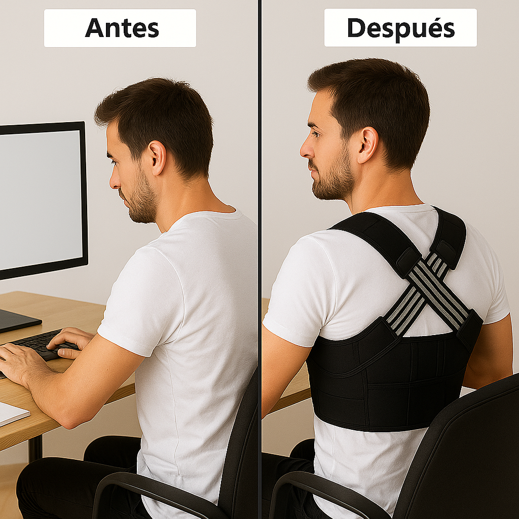 PosturaPlus™ – Corrige tu Espalda, Alivia el Dolor y Recupera tu Confianza