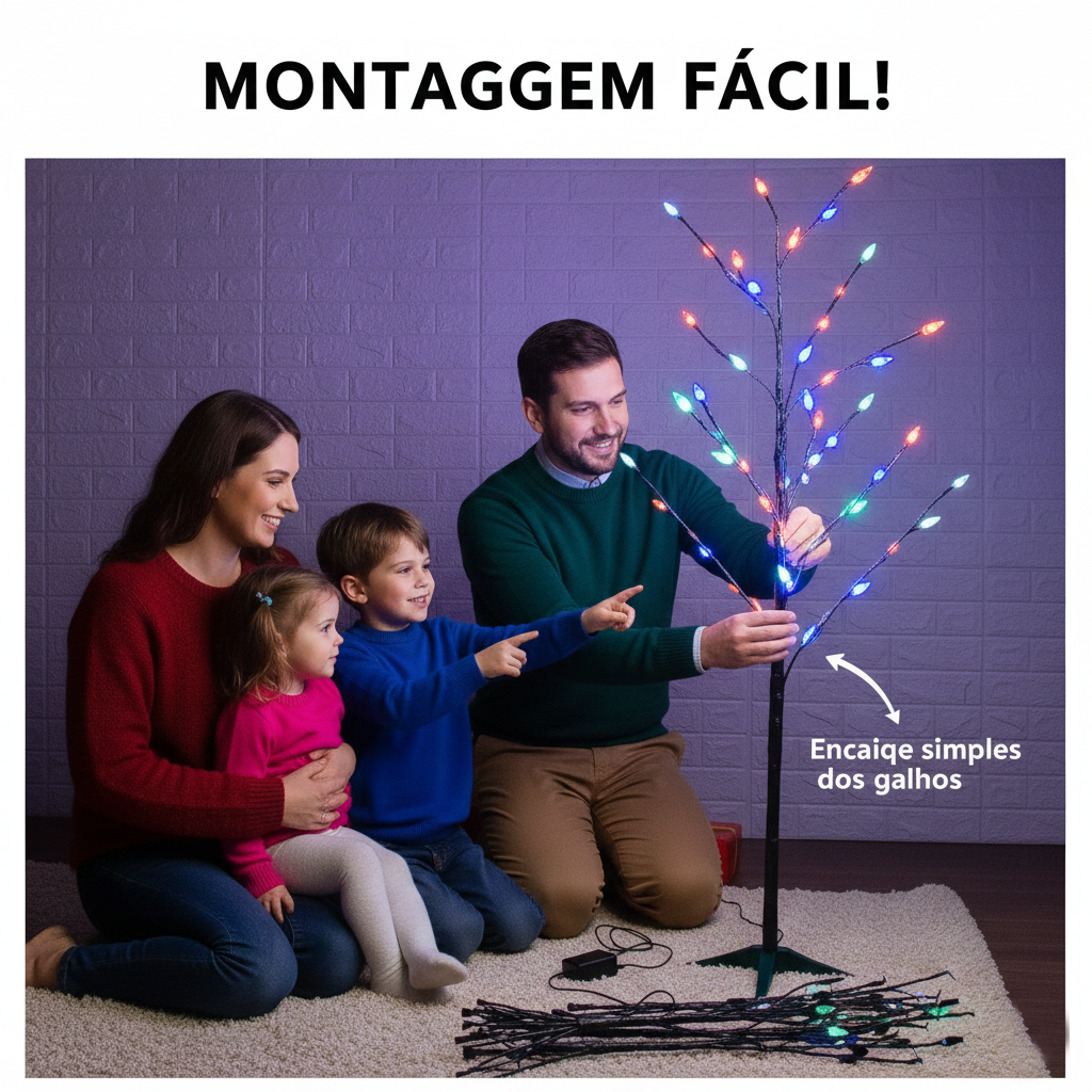 🎄 Árbol de Navidad LED – ¡Elegancia, Minimalismo y Magia en un Solo Producto!