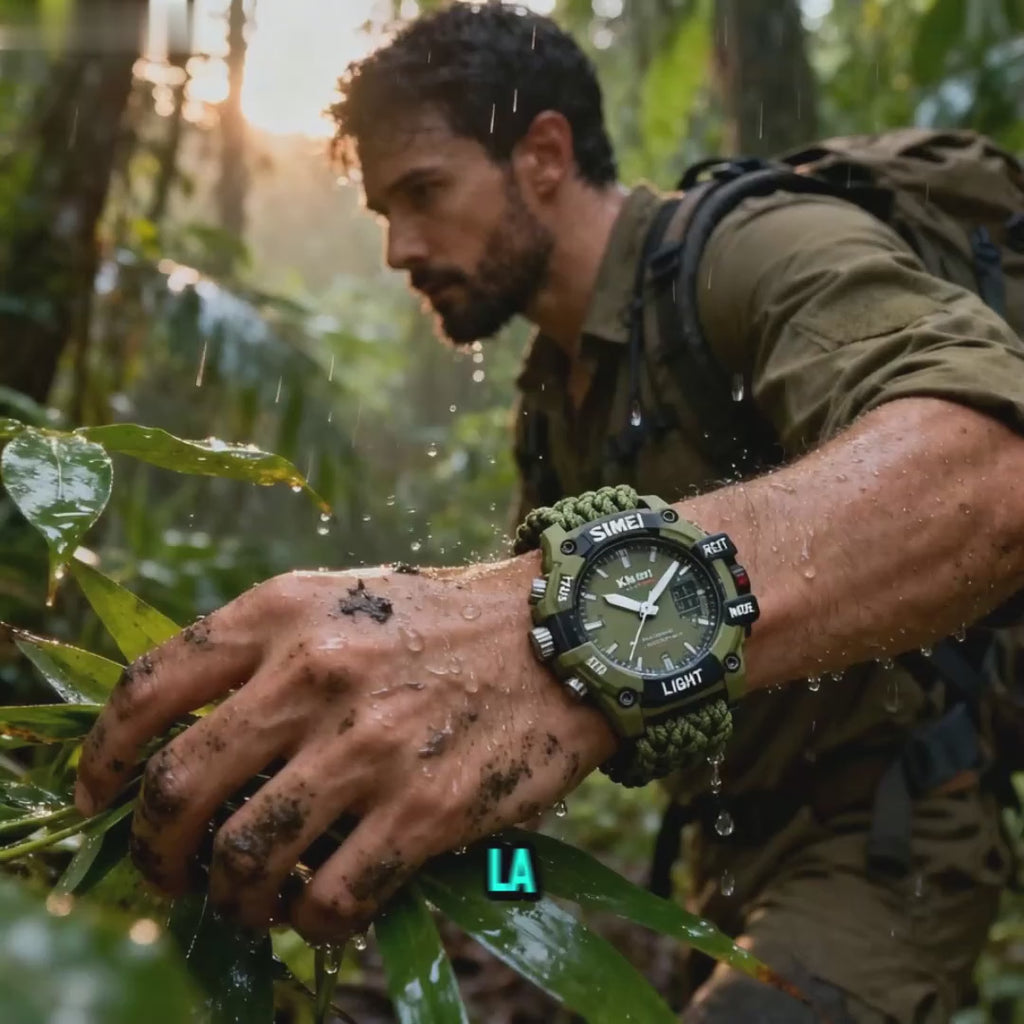 Reloj táctico SKMEI 1155: Supervivencia total en cualquier situación